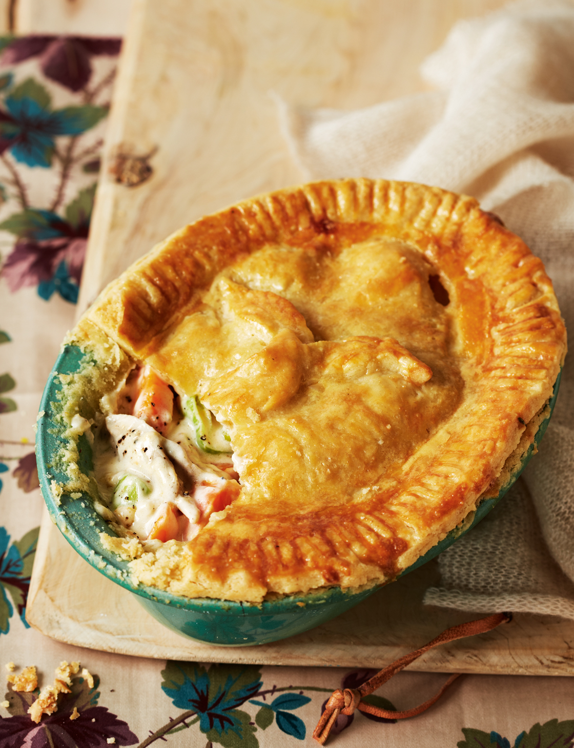 Old-fashioned chicken pie | Sainsbury`s Magazine